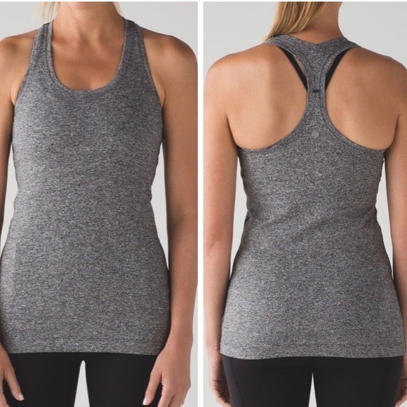 LULULEMON Ladies Cool Racerback II Slim Fit & Long Length Active Yoga Tank Top - Picture 3 of 6